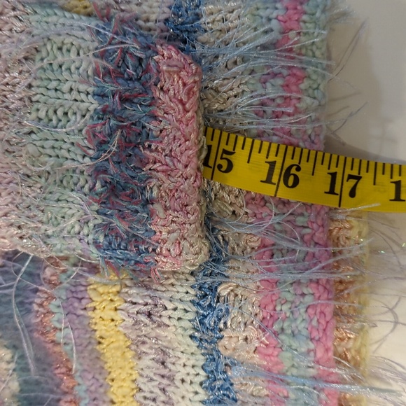 Handmade Multicolor Cardigan Mohair - Picture 5 of 5